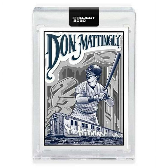 MLB Project 2020 Baseball 1984 Don Mattingly Trading Card (#95, by Mister Cartoon)