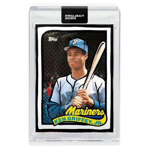 MLB Project 2020 Baseball 1989 Ken Griffey Jr. Trading Card (#148, by Joshua Vides)