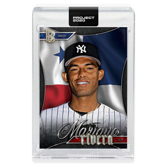 MLB Project 2020 Baseball 1992 Mariano Rivera Trading Card (#151, by Ben Baller)