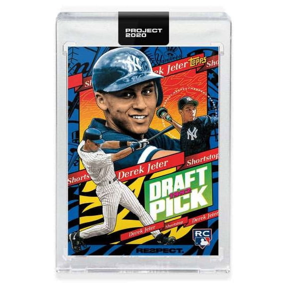 MLB Project 2020 Baseball 1993 Derek Jeter Trading Card (#200, Tyson Beck)