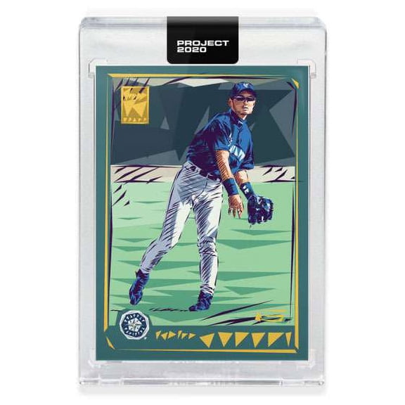 MLB Project 2020 Baseball 2001 Ichiro Trading Card (#130, by Naturel)