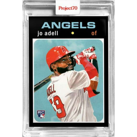 MLB Project70 Baseball 1971 Jo Adell Trading Card (#32, by Jacob Rochester)