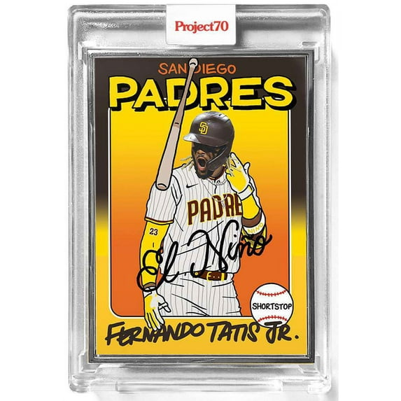 MLB Project70 Baseball 1975 Fernado Tatis Jr. Trading Card (#388, By Sophia Chang)