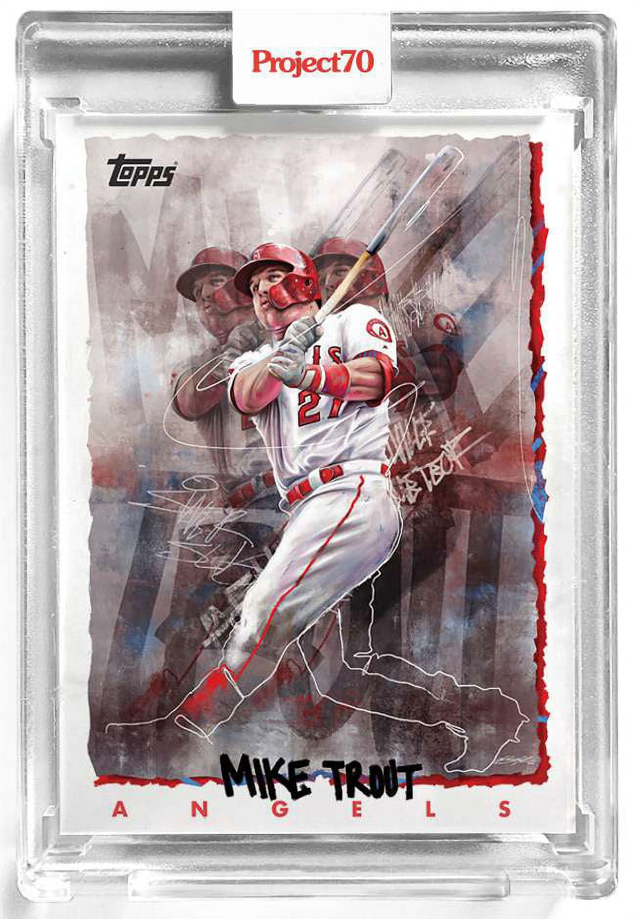 Mike trout マイク・トラウト 直筆サイン カード BGS9.5