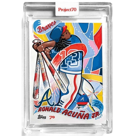 MLB Project70 Baseball 2002 Ronald Acuna Jr. Trading Card (#130, By Efdot)