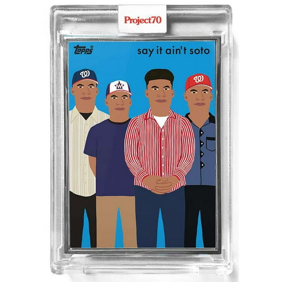 MLB Project70 Baseball Juan Soto Trading Card (#643, by Keith Shore)