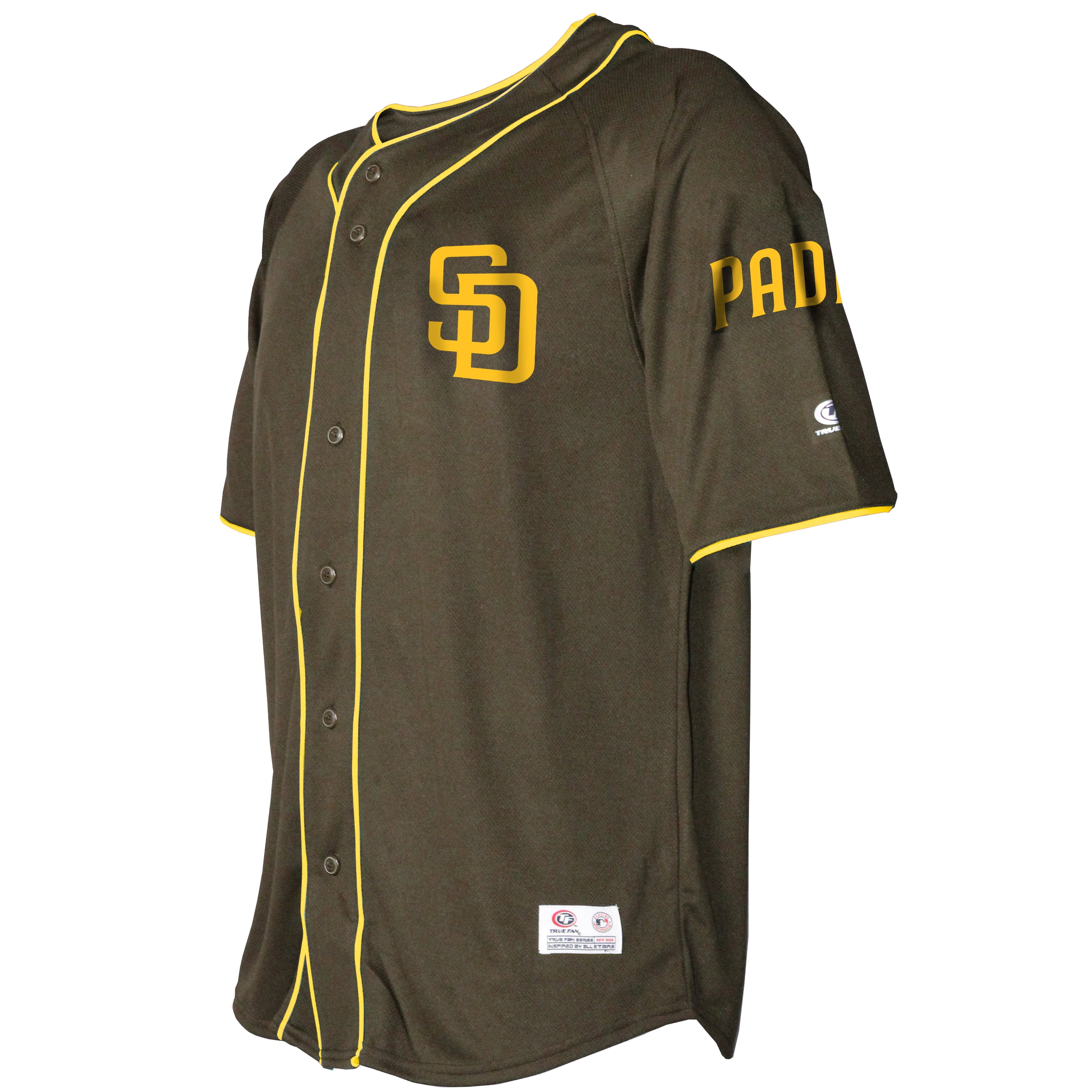 MLB San Diego Padres Adult Button Down Jersey