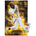 thumbnail image 1 of MLB San Diego Padres - Fernando Tatis Jr. 22 Wall Poster with Push Pins, 14.725" x 22.375", 1 of 5