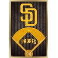 thumbnail image 1 of MLB San Diego Padres - Logo Wall Poster, 22.375" x 34", Framed, 1 of 3