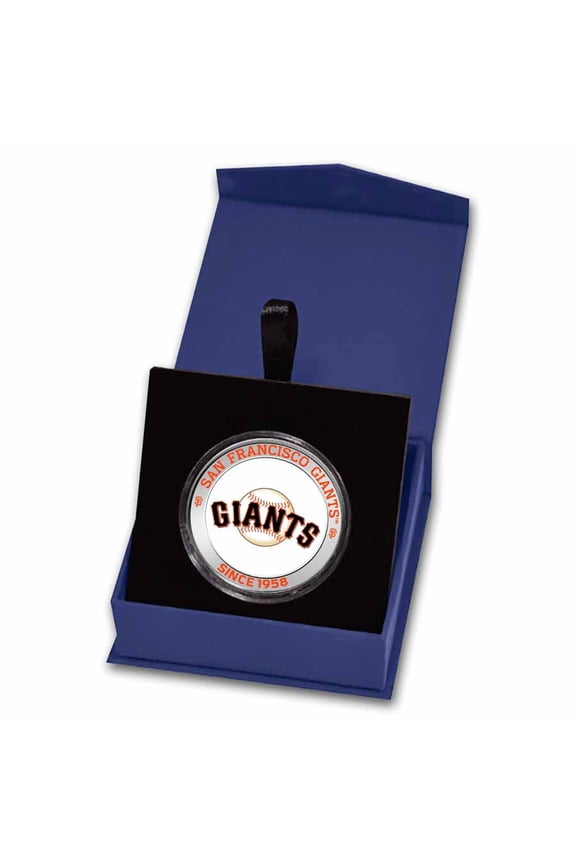 San Francisco Giants 1 oz Silver Colorized Round (w/ Box)