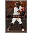 thumbnail image 1 of MLB San Francisco Giants - Brandon Crawford 22 Wall Poster, 14.725" x 22.375" Framed, 1 of 5