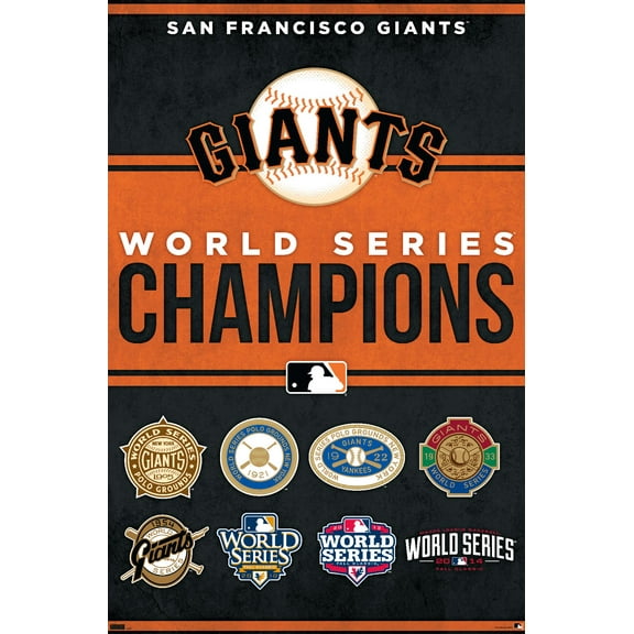MLB San Francisco Giants - Champions 23 Wall Poster, 22.375" x 34"