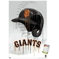 thumbnail image 1 of MLB San Francisco Giants - Drip Helmet 22 Wall Poster, 14.725" x 22.375", 1 of 5
