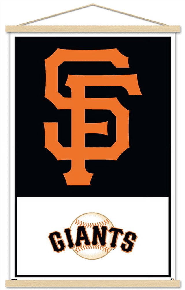 MLB San Francisco Giants - Logo 22 Wall Poster with Magnetic Frame, 22.375" x 34"