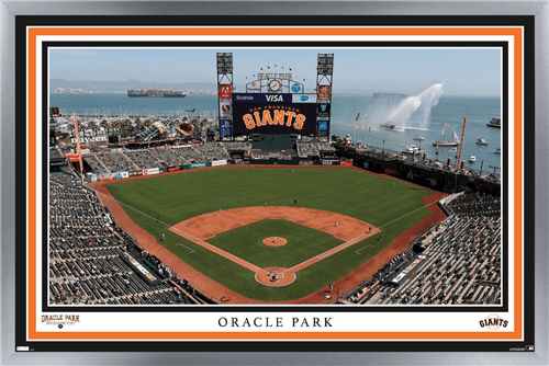 MLB San Francisco Giants - Oracle Park 22 Wall Poster, 22.375