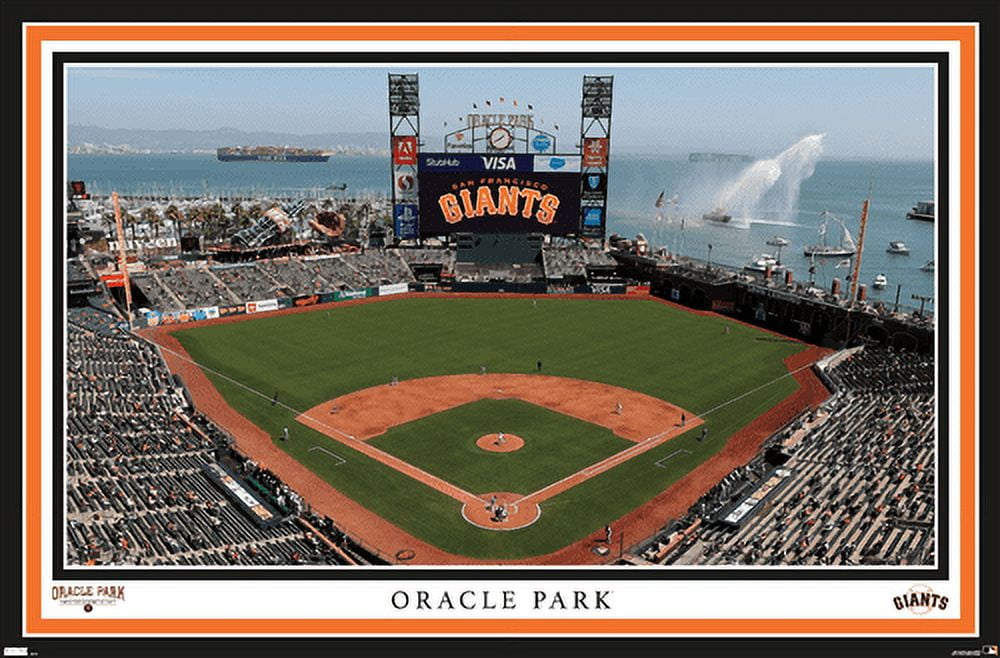 MLB San Francisco Giants - Oracle Park 22 Wall Poster, 22.375