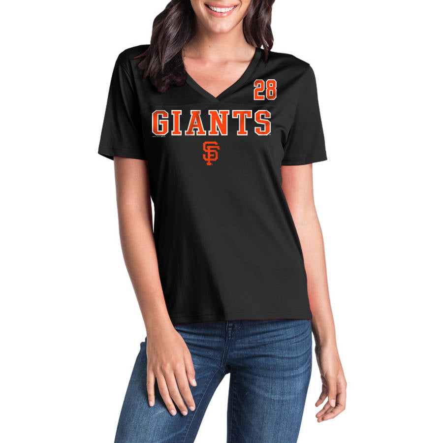 MLB San Francisco Giants Women's Buster Posey Short Sleeve Player Tee 
