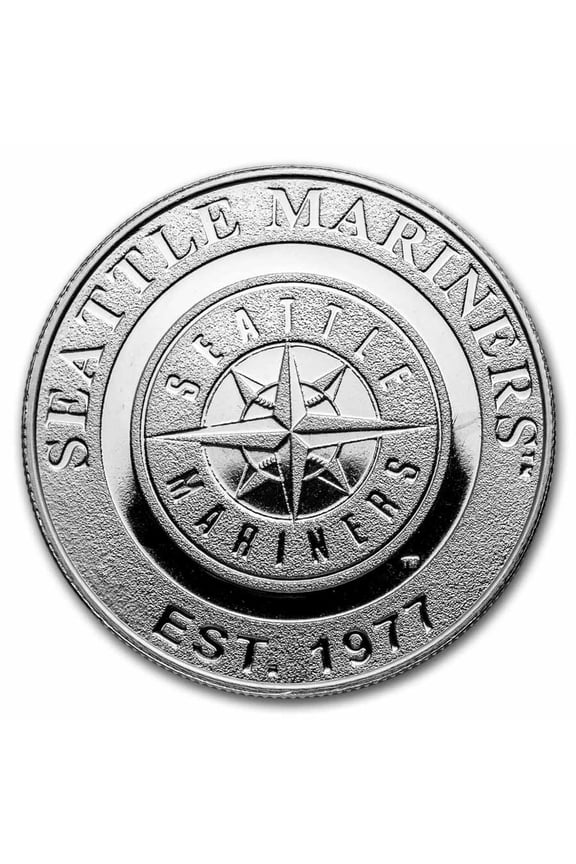 Seattle Mariners 1 oz Silver Round