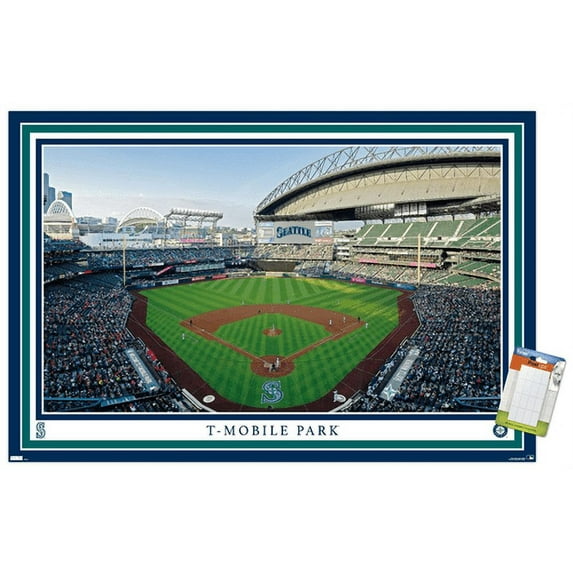 MLB Seattle Mariners - T-Mobile Park 22 Wall Poster, 22.375" x 34"