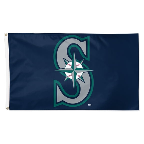MLB Seattle Mariners Team 3' x 5' Flag