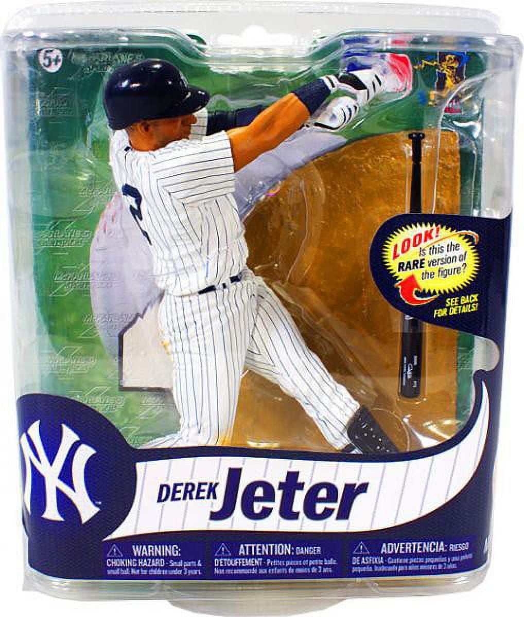 MLB Series 31 Derek Jeter Pinstripes Jersey Action Figure 