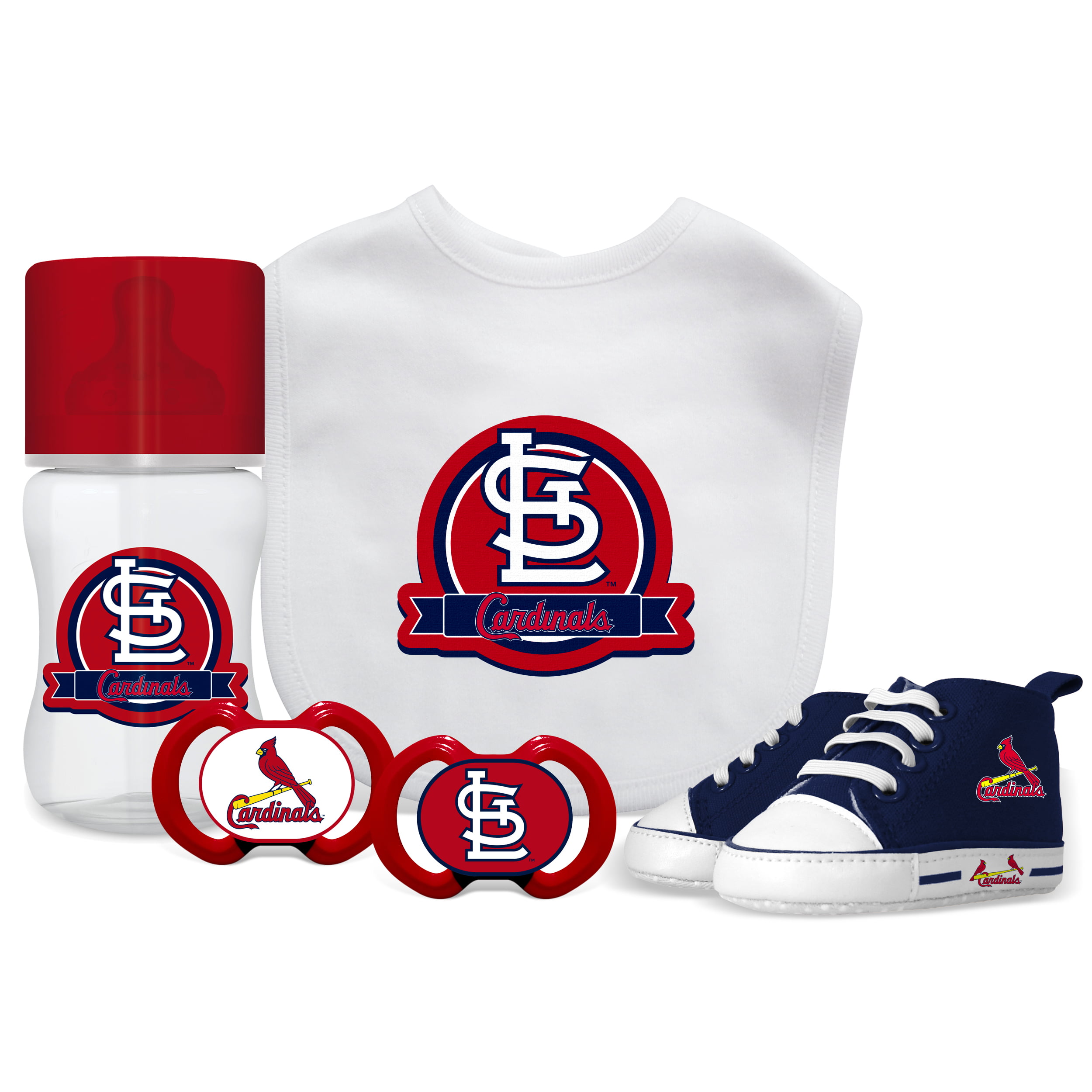 St Louis Cardinals Baby Bootie Slippers Infant Children Kids Baby Shower MLB