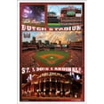thumbnail image 1 of MLB St. Louis Cardinals - Busch Stadium 16 Wall Poster, 22.375" x 34", Framed, 1 of 2