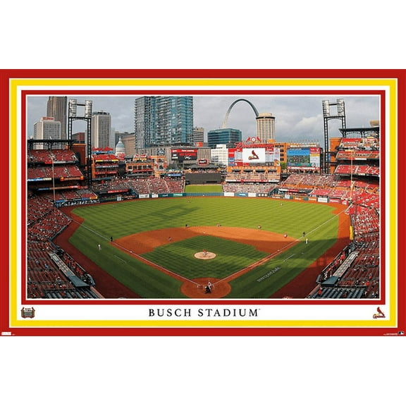 MLB St. Louis Cardinals - Busch Stadium 22 Wall Poster, 14.725" x 22.375"