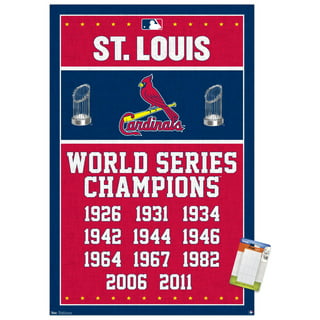 St Louis Cardinals Poster 16x24 Inchs Unframed, Major League Baseball, MLB  team, MLB team logo, Baseball legends, baseball poster, gift for kids, son