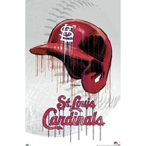MLB St. Louis Cardinals - Drip Helmet 20 Wall Poster, 14.725" x 22.375"