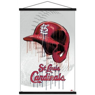 St. Louis Cardinals Baseball Poster Sports Canvas Wall Art Pattern Print  Artwork Decor Home Decor Painting (No Framed,16x24inch)