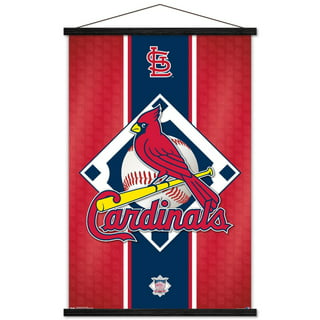 St. Louis Cardinals 12 Team Color Flag Sign 