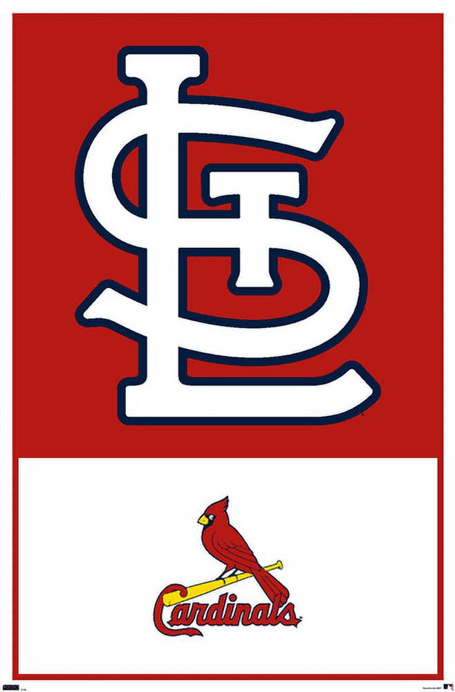 MLB St. Louis Cardinals logo coloring pages