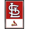 thumbnail image 1 of MLB St. Louis Cardinals - Logo 22 Wall Poster, 22.375" x 34" Framed, 1 of 5