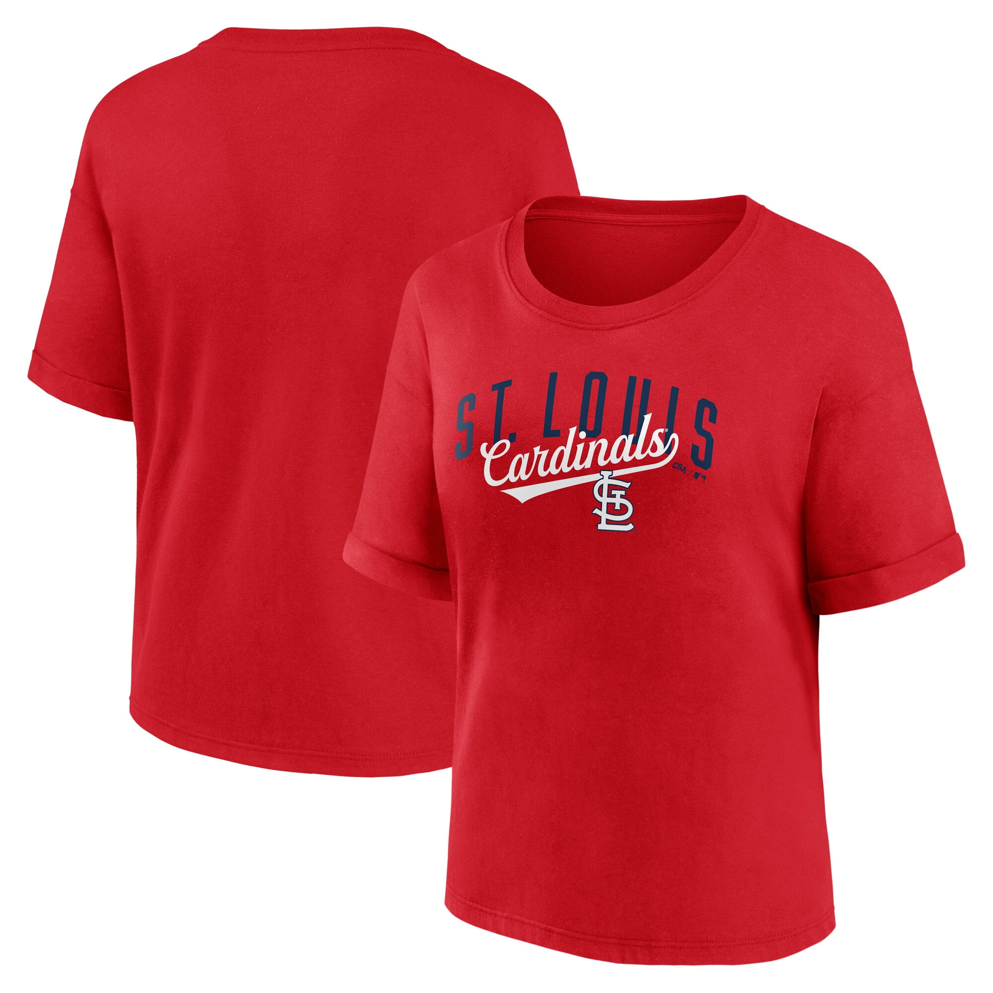 MLB St. Louis Cardinals Women's Fashion Short Sleeve T-Shirt - Walmart.com