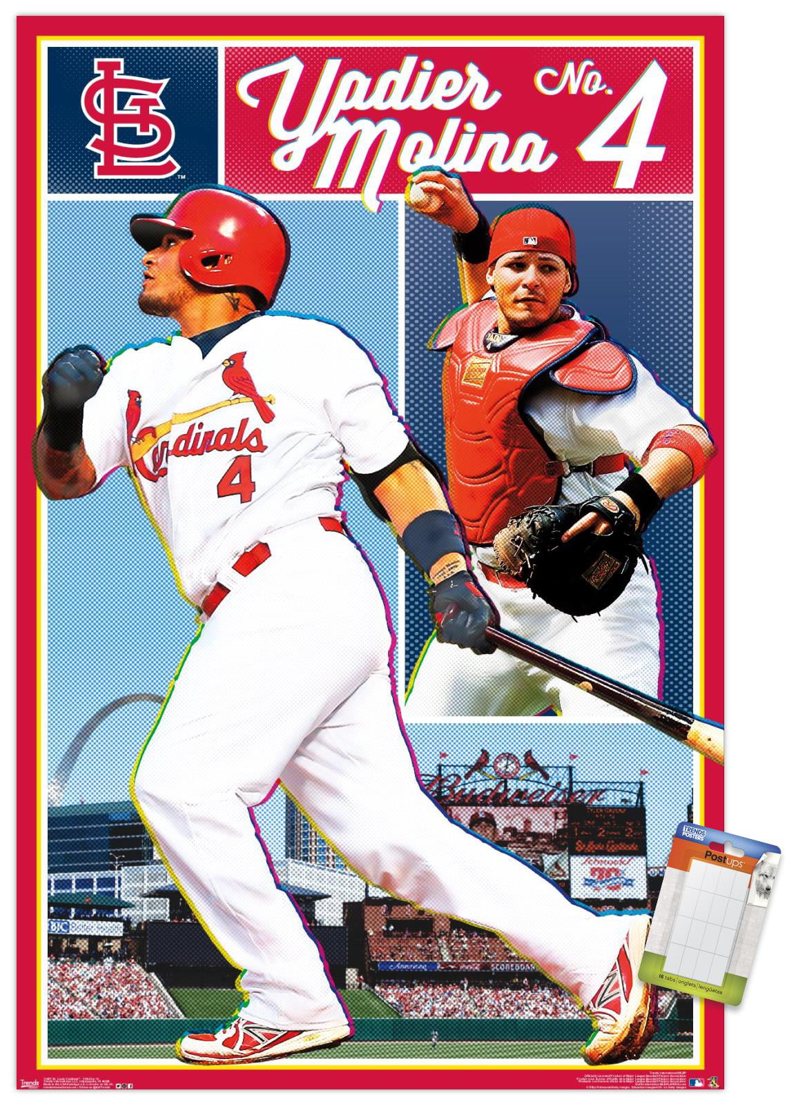 MLB St. Louis Cardinals - Yadier Molina Wall Poster, 22.375 x 34 