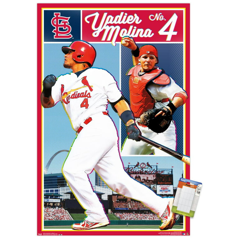 YADIER MOLINA 2023 TOPPS MAJOR LEAGUE MATERIAL GAME JERSEY ST