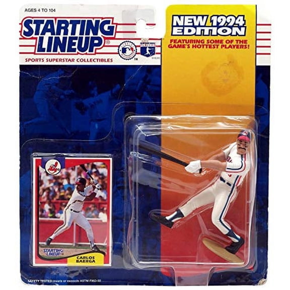 MLB Starting Lineup Carlos Baerga Action Figure [Moderate shelf wear]