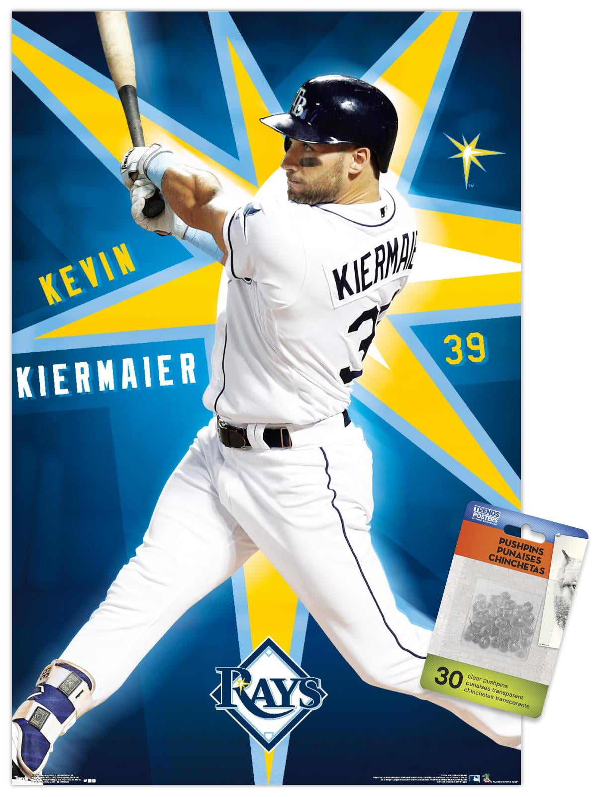 2023 Topps Series 1 Kevin Kiermaier #272 Tampa Bay Rays Baseball