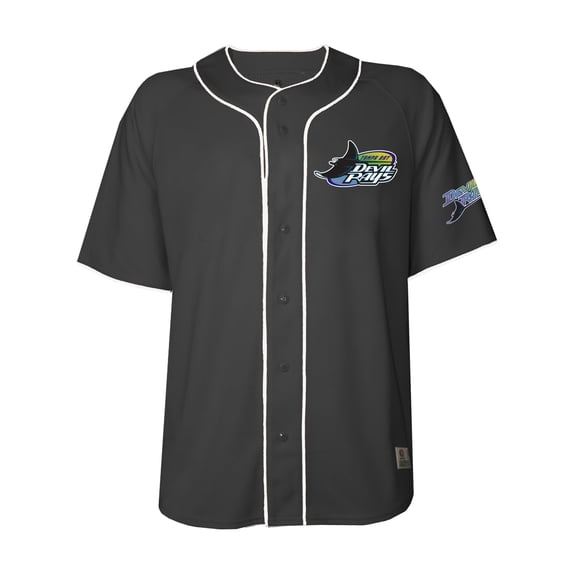 MLB Tampa Bay Rays Men's Alternate Color Full Button Jersey