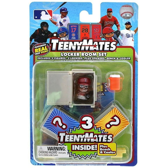 MLB TeenyMates Locker Room Set Accessory Pack
