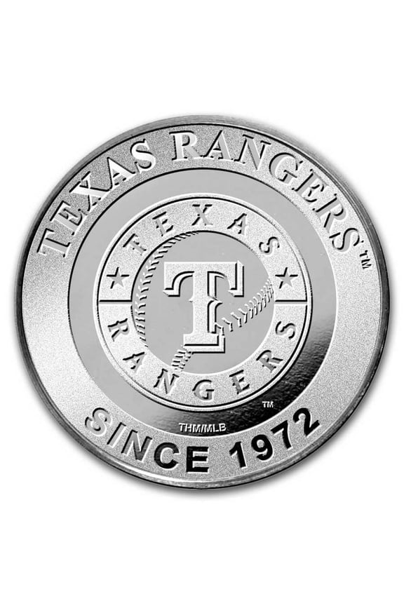 Texas Rangers 1 oz Silver Round