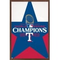 thumbnail image 1 of MLB Texas Rangers - 2023 World Series Team Logo Wall Poster, 22.375" x 34" Framed, 1 of 7