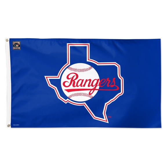 MLB Texas Rangers Cooperstown State 3' x 5' Deluxe Flag