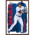 thumbnail image 1 of MLB Texas Rangers - Corey Seager 23 Wall Poster, 22.375" x 34" Framed, 1 of 6