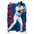 thumbnail image 1 of MLB Texas Rangers - Corey Seager 23 Wall Poster, 22.375" x 34" Framed, 1 of 6