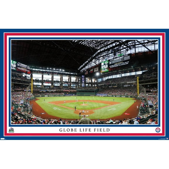 MLB Texas Rangers - Globe Life Field 22 Wall Poster, 22.375" x 34"