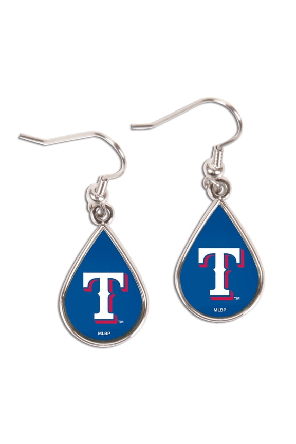 MLB Texas Rangers Prime Teardrop Hard Insert Earring