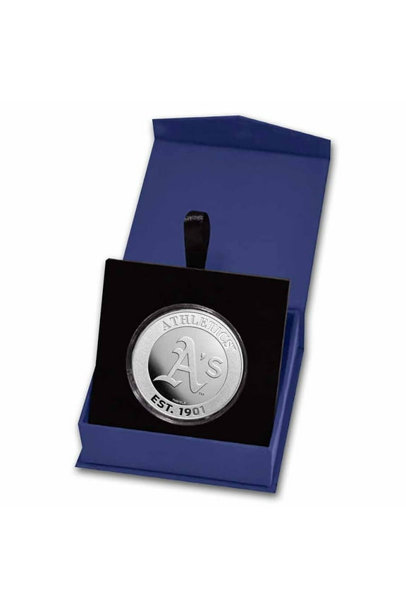 The Athletics 1 oz Silver Round (w/Box)