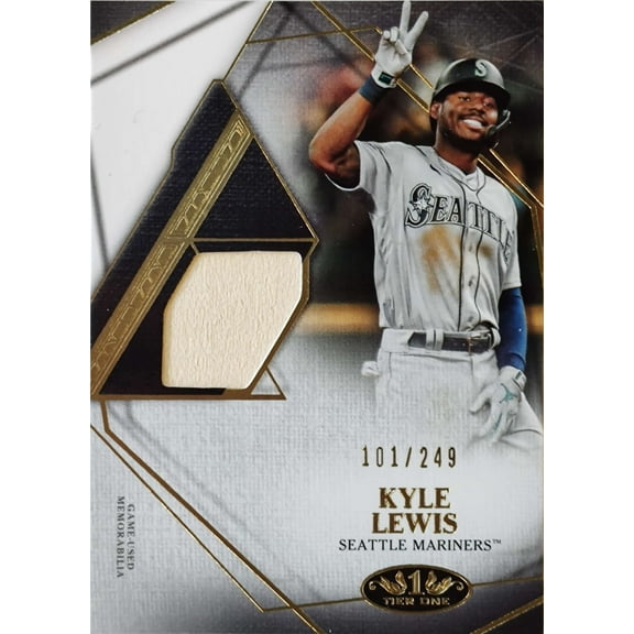 MLB Tier One Kyle Lewis Trading Card (101/249, Bat Relic) #T1R1-KL